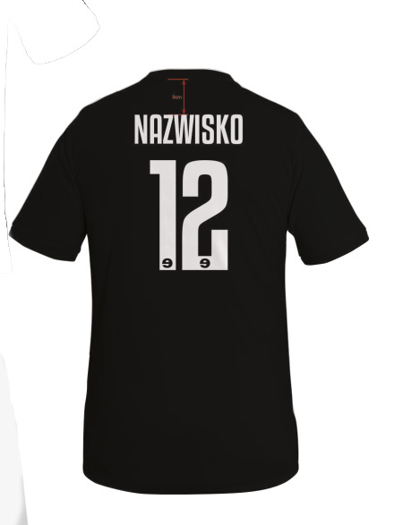 Koszulka z nazwiskiem i numerem damska Koszulka z nazwiskiem i numerem damska